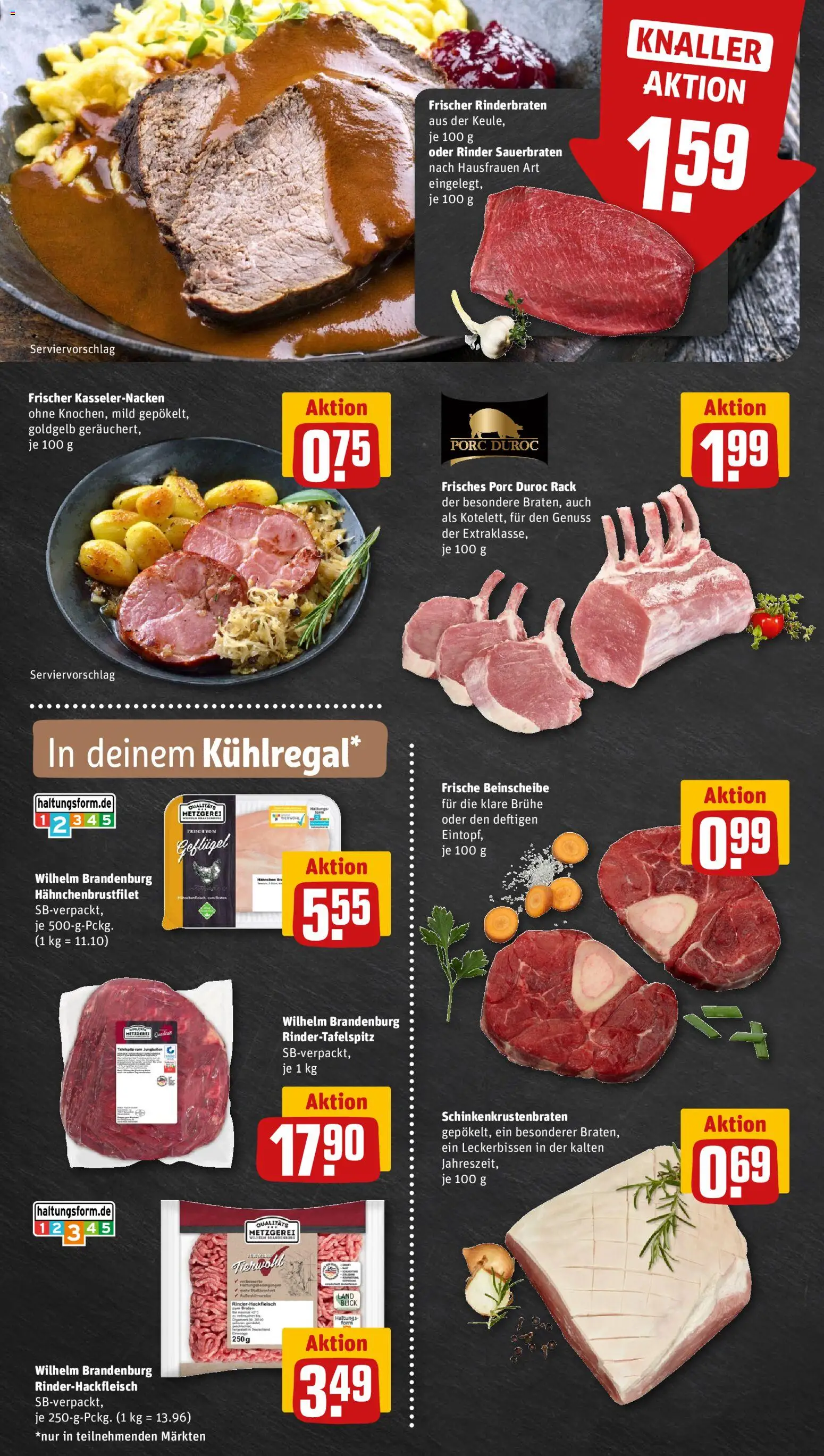 Rewe ihr Kaufpark Prospekt 	 – gültig ab 09.03.2026 | Seite: 6 | Produkte: Rinderbraten, Tafelspitz