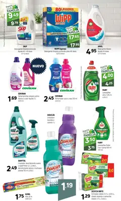 Vista previa Coviran ofertas válido desde el 24.03.2026 | Página: 19 | Productos: Esponja, Polvo, Quitamanchas, Lavavajillas