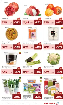 Rimi leidinys galioja nuo 09.12.2025 | Puslapis: 17 | Prekių: Salotos, Pievagrybiai, Sultys, Morkos