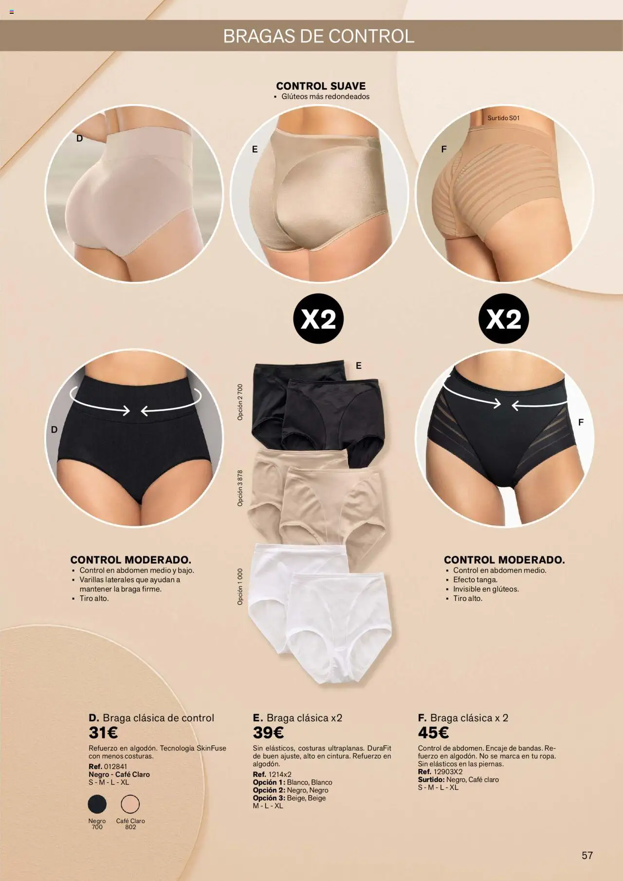 Leonisa folleto │ válido desde el 01.07.2025 | Página: 59 | Productos: Bragas, Café, Braga