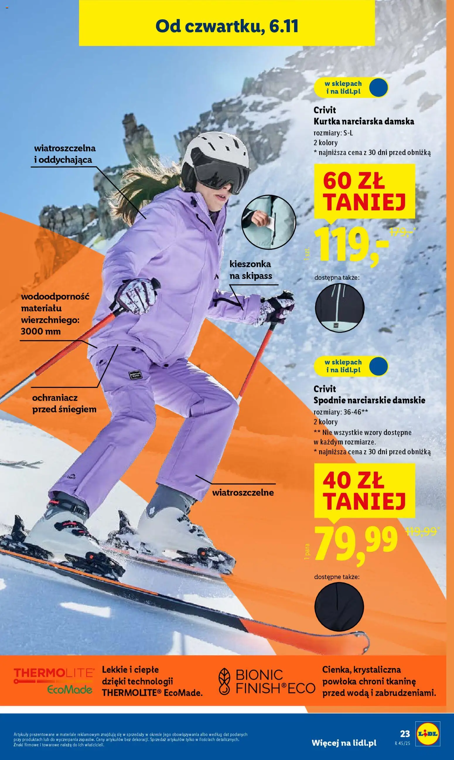 Lidl Katalog od 03.11.2025 | Strona: 27 | Produkty: Kurtka, Spodnie, Woda
