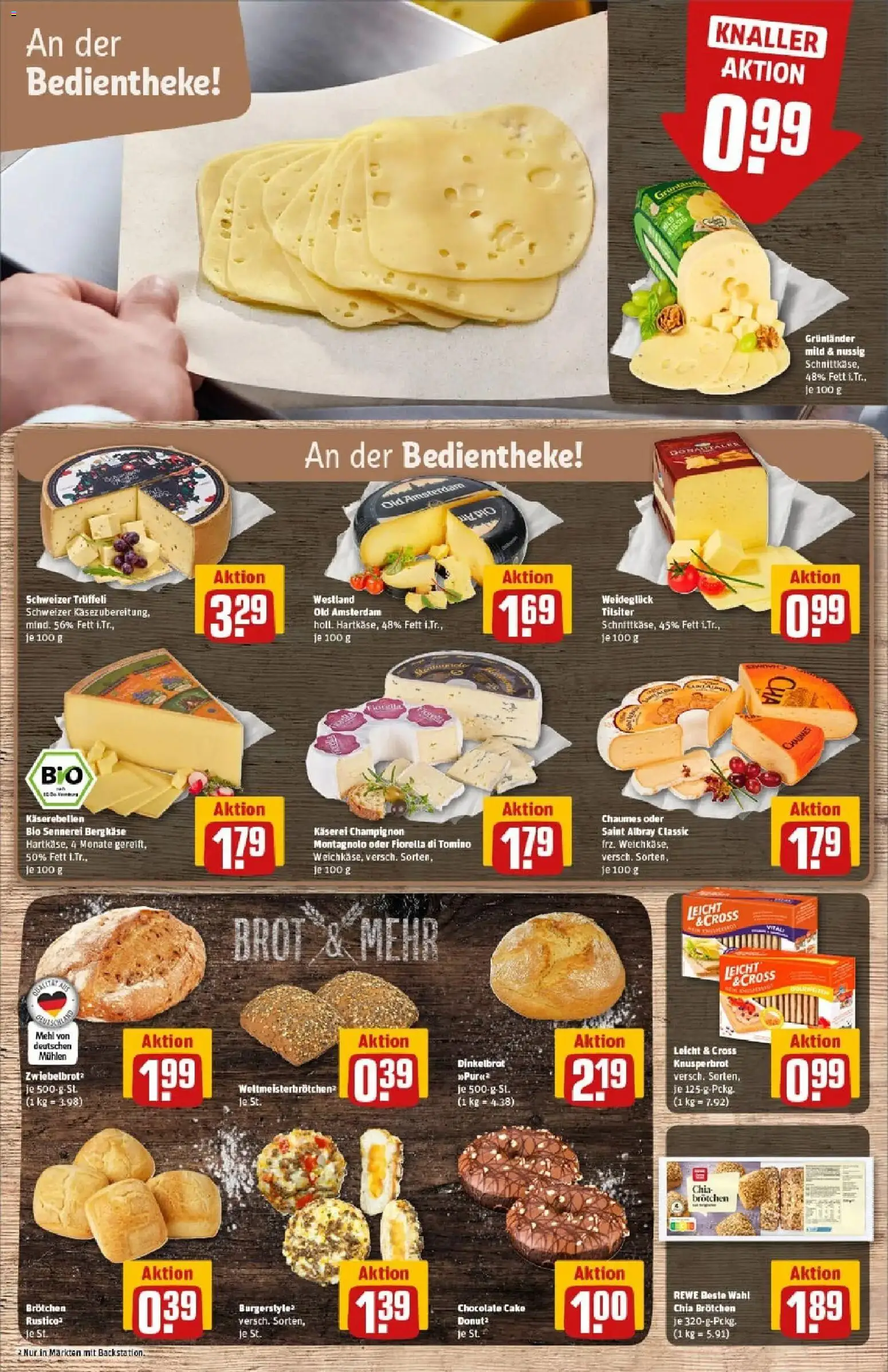 Rewe prospekt Heidelberg/Handschuhsheim	 – gültig ab 10.11.2025 | Seite: 11 | Produkte: Mehl, Grunlander, Brot