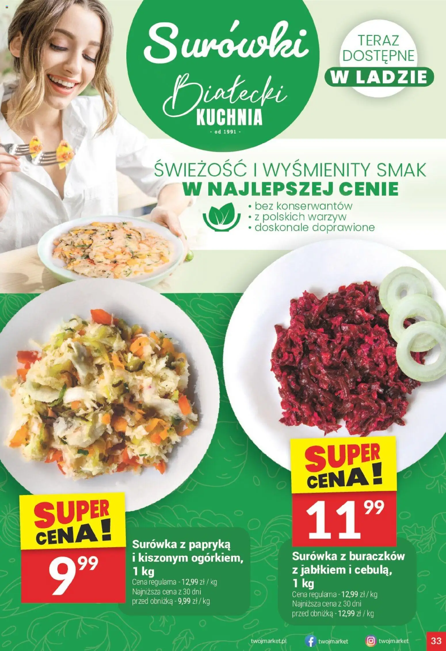 Twój Market Gazetka od 25.02.2026 | Strona: 33 | Produkty: Papryka