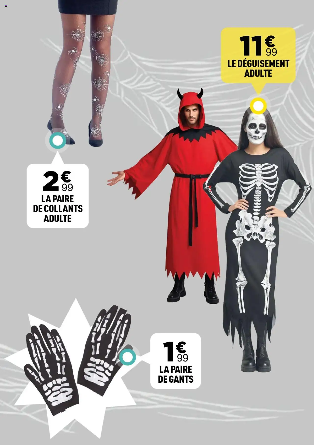 {H1} | Page: 19 | Produits: Collants, Déguisement adulte, Gants