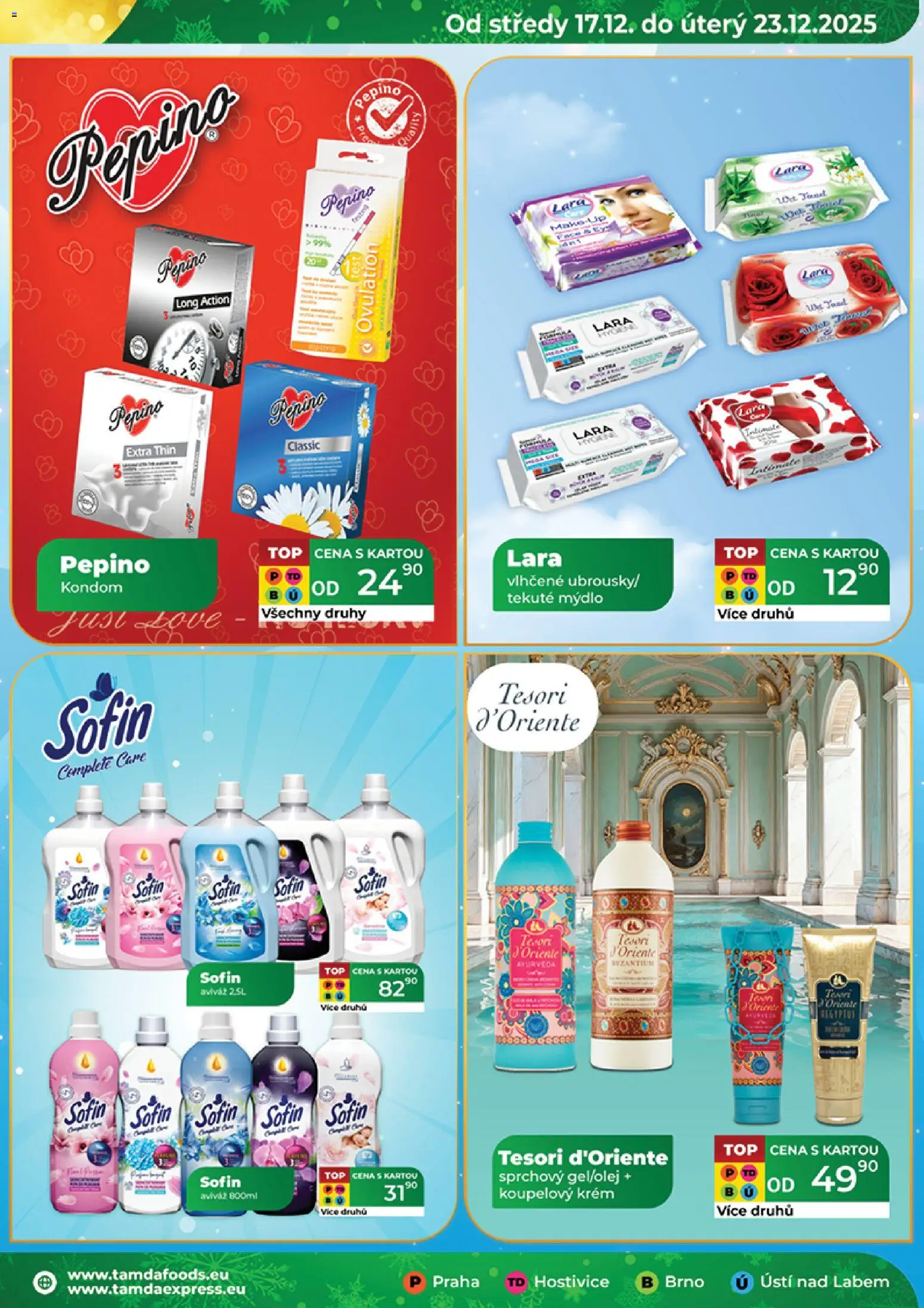 Tamda Foods leták od 17.12.2025 | Strana: 21 | Produkty: Mýdlo, Aviváž, Tesori d'Oriente, Makeup