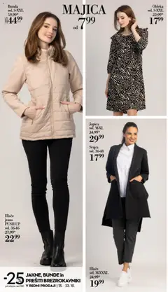 Mana katalog akcije – veljaven od 15.10.2025 | Stran: 2 | Izdelki: Srajca, Jopica, Hlace, Obleka