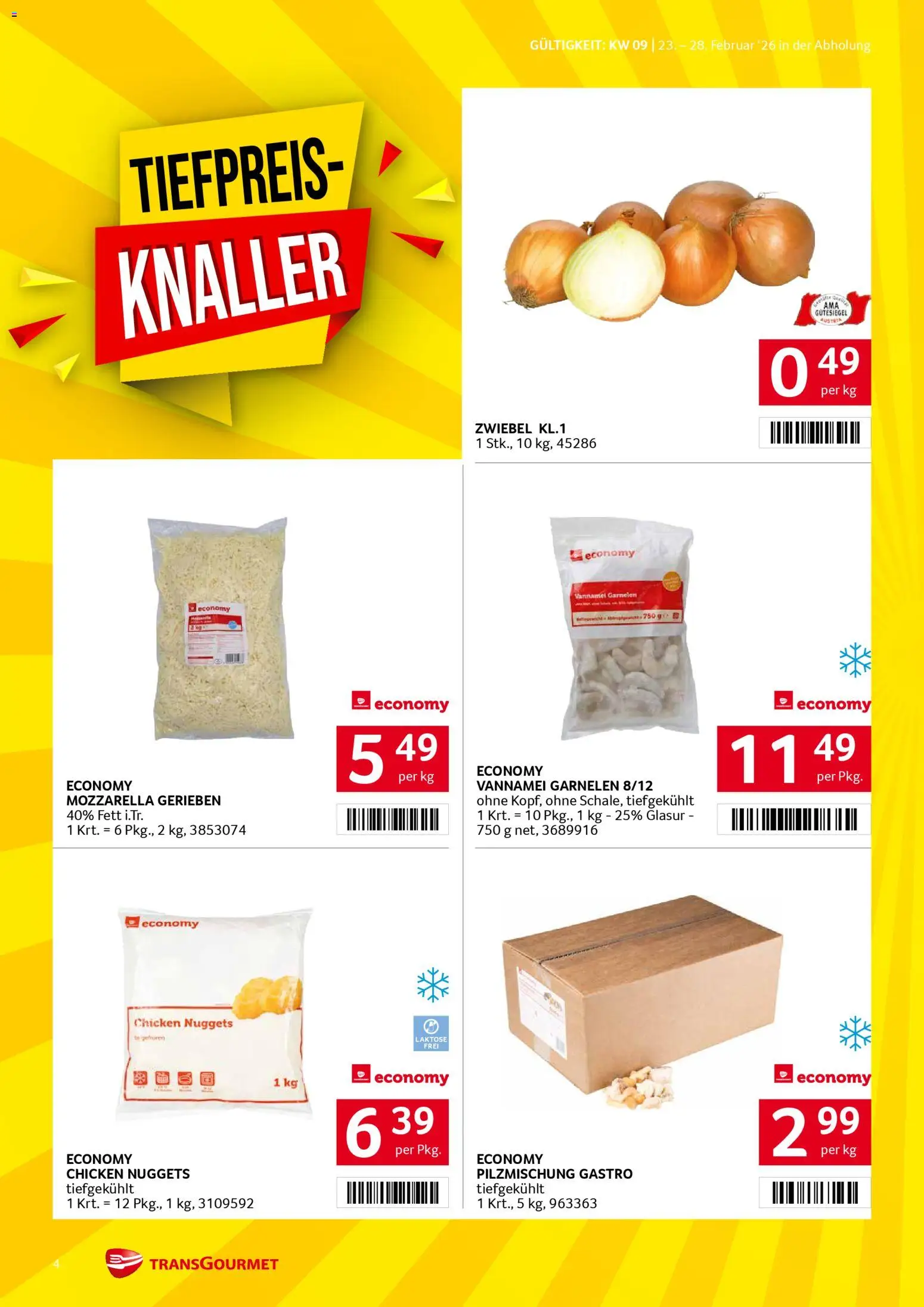 Transgourmet Flugblatt gültig ab 23.02.2026 | Seite: 4