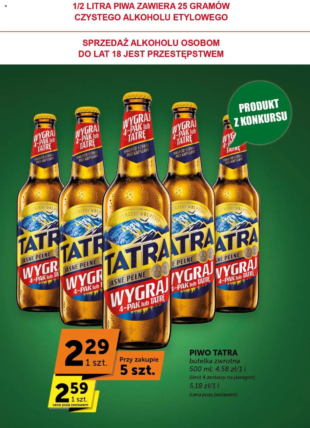Euro Sklep Gazetka - Minimarket od 07.08.2025 | Strona: 4 | Produkty: Piwo