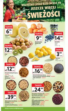 Pogląd oferty "Intermarche Gazetka" - ważna od 30.10.2025 | Strona: 14 | Produkty: Cytryna, Pomelo, Żurawina, Kiwi