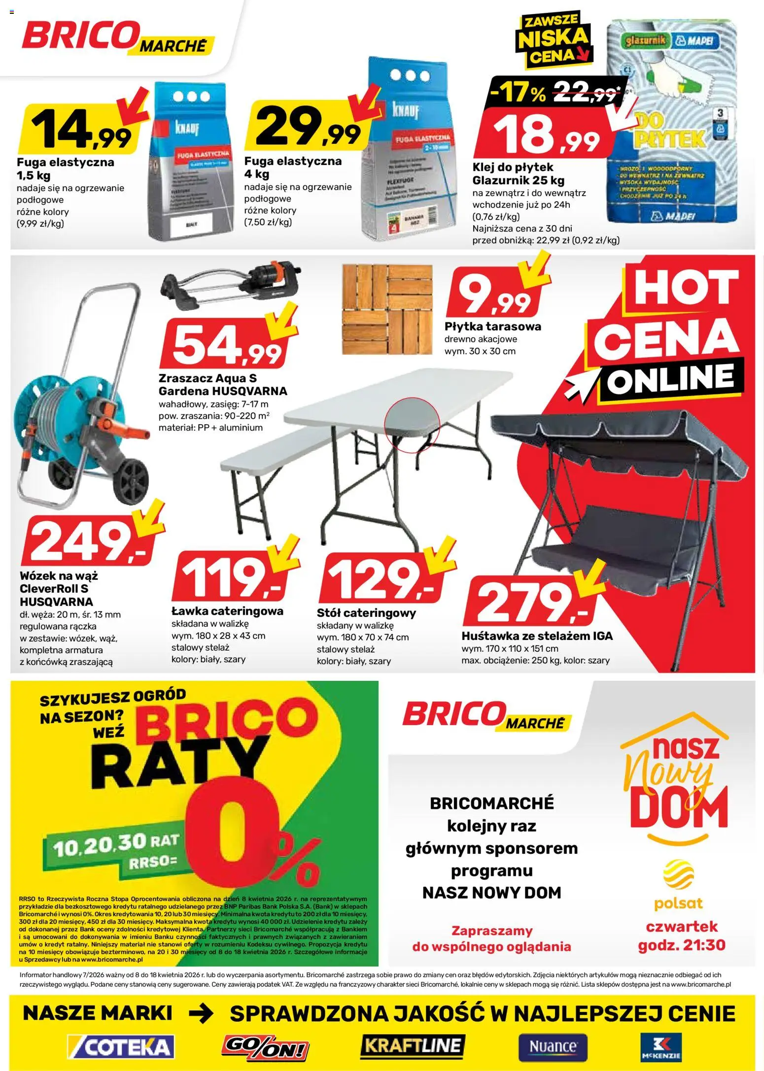 Brico Marché gazetka od 08.04.2026 | Strona: 20 | Produkty: Stół