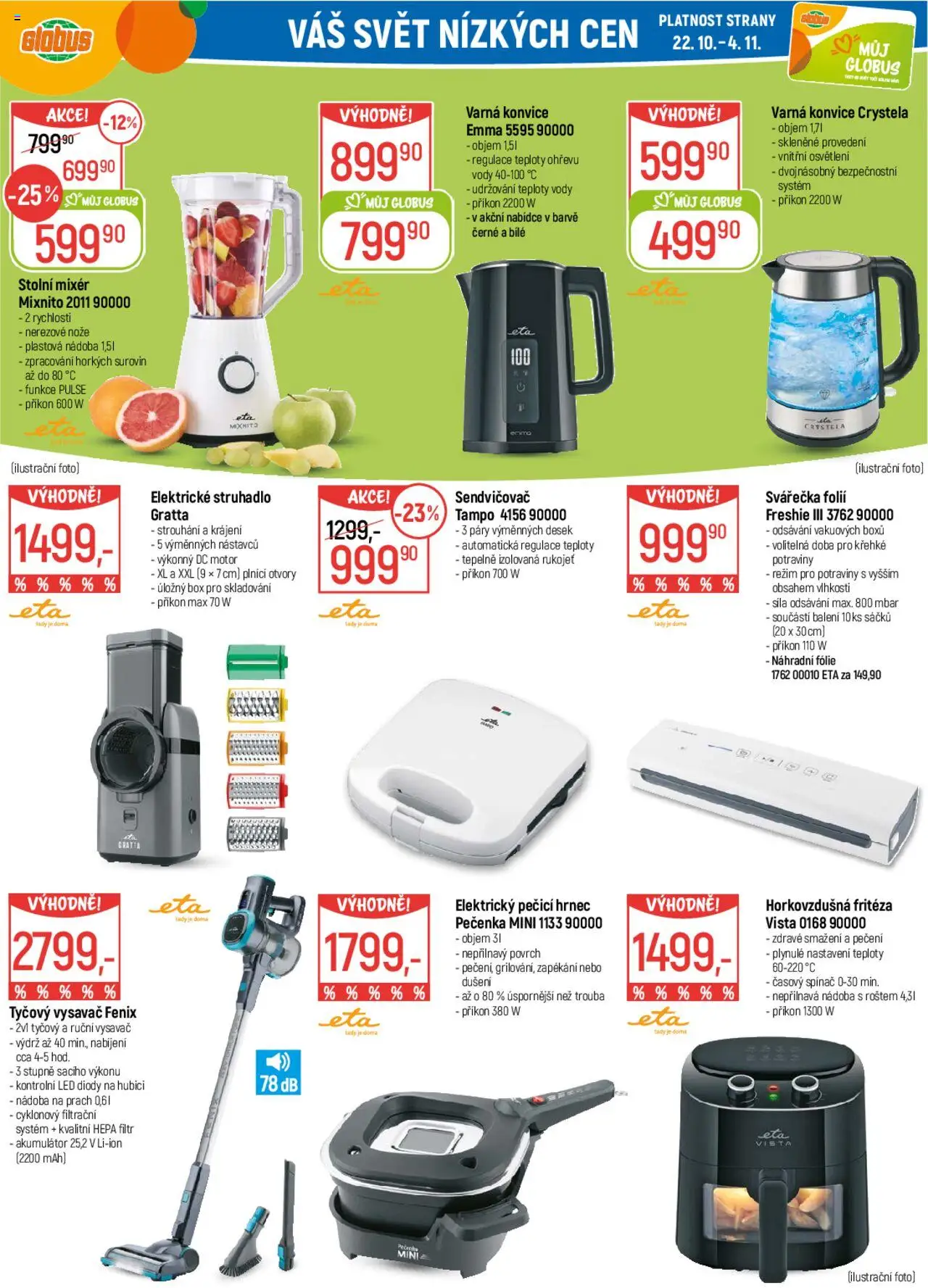Globus leták od 22.10.2025 | Strana: 34 | Produkty: Globus, Nože, Struhadlo, LED