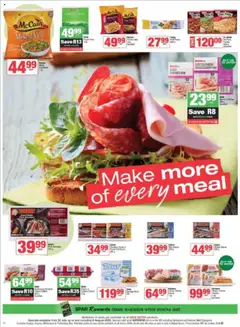 Superspar - Western Cape - Weekly Specials │ valid from 22.07.2025 | Page: 14 | Products: Ham, Chicken, Pork, Bacon