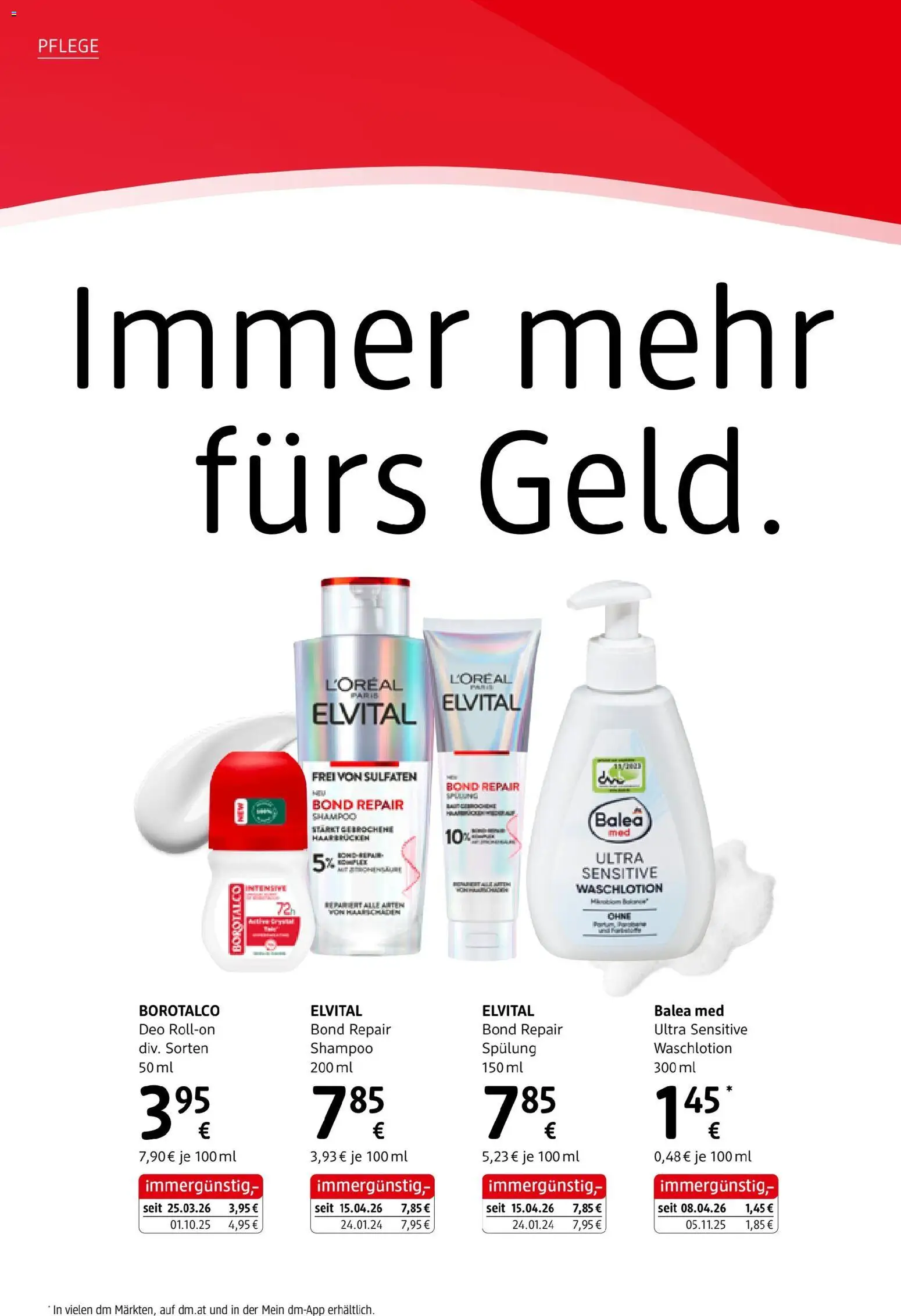 dm drogerie markt Journal Mai 2026 gültig ab 01.05.2026 | Seite: 18 | Produkte: Shampoo, Spülung