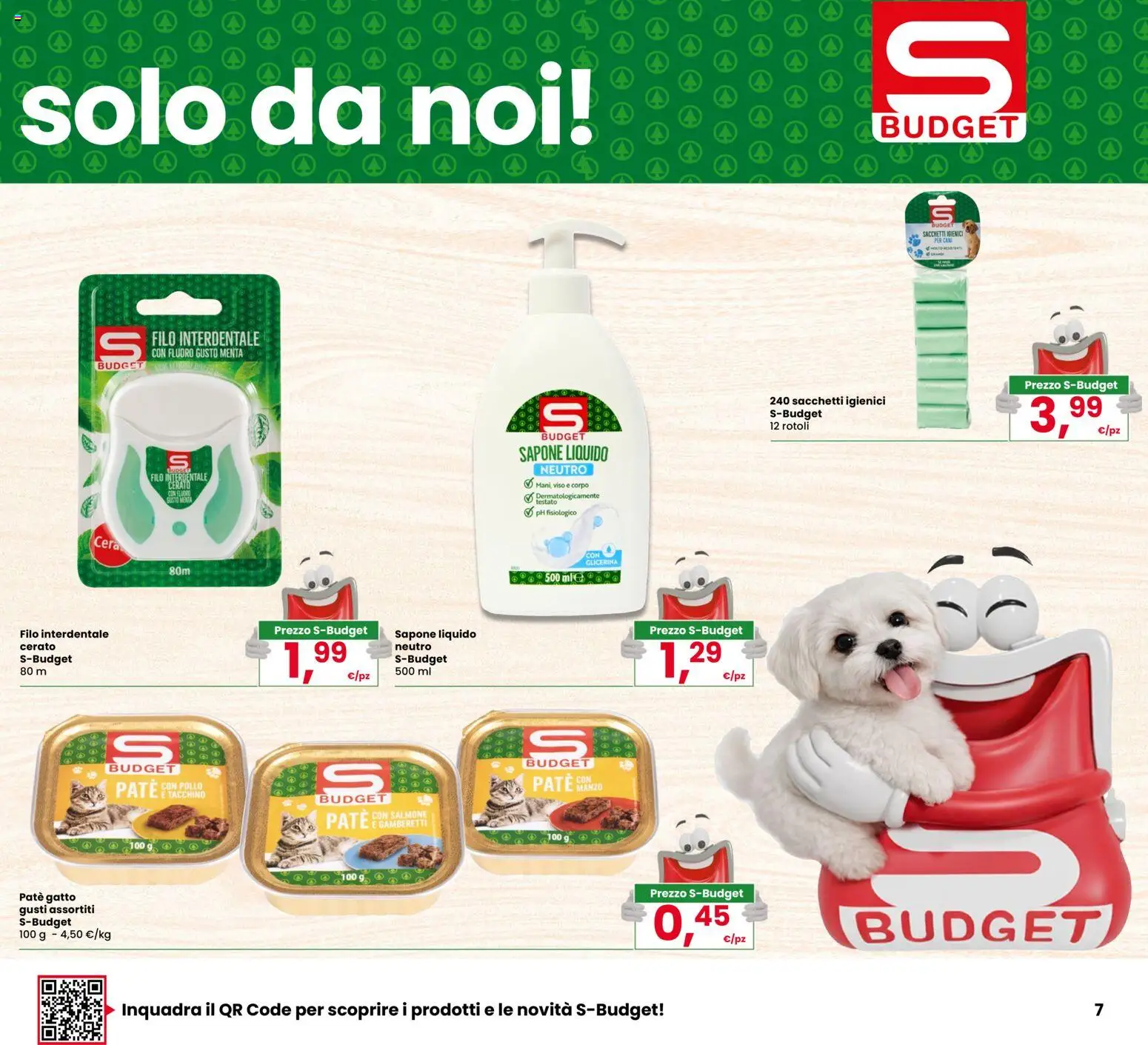 Volantino Interspar del 02.01.2026 | Pagina: 7 | Prodotti: Paté, Filo interdentale, Tacchino, Gamberetti