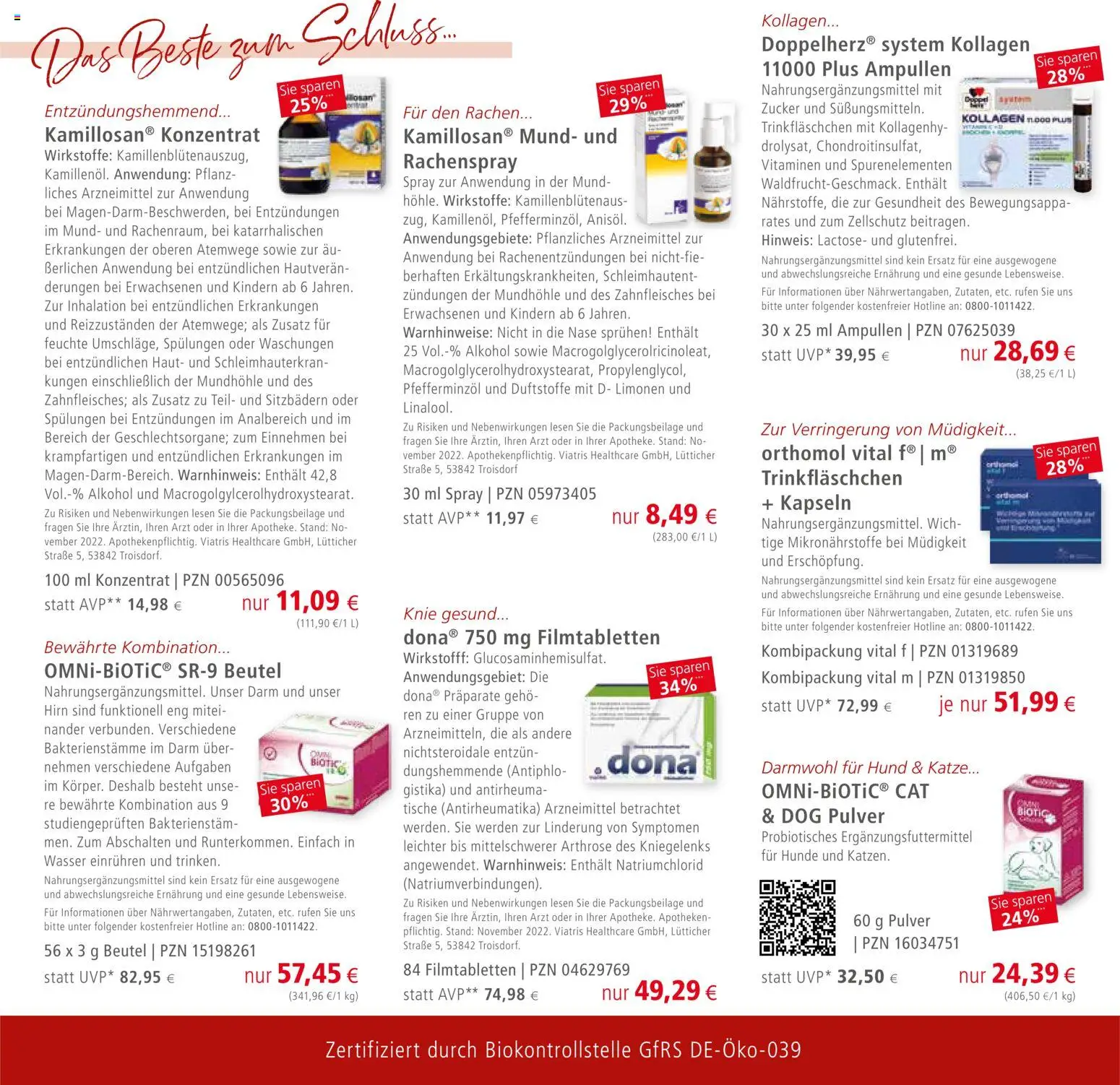 Apotal Top News – gültig ab 29.12.2025 | Seite: 2 | Produkte: Wasser, Zucker