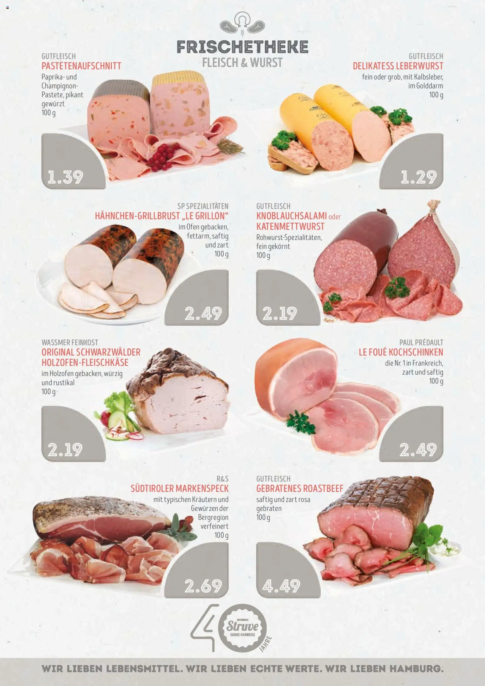 Edeka Struve Prospekt 	 – gültig ab 13.04.2026 | Seite: 7 | Produkte: Ofen, Roastbeef, Wurst, Fleisch