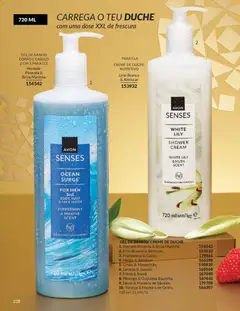 Pré-visualização Catálogo Avon Campanha 12 válido de 01.12.2025 | Página: 228 | Produtos: Pimenta, Hortelã, Gel de banho, Melão
