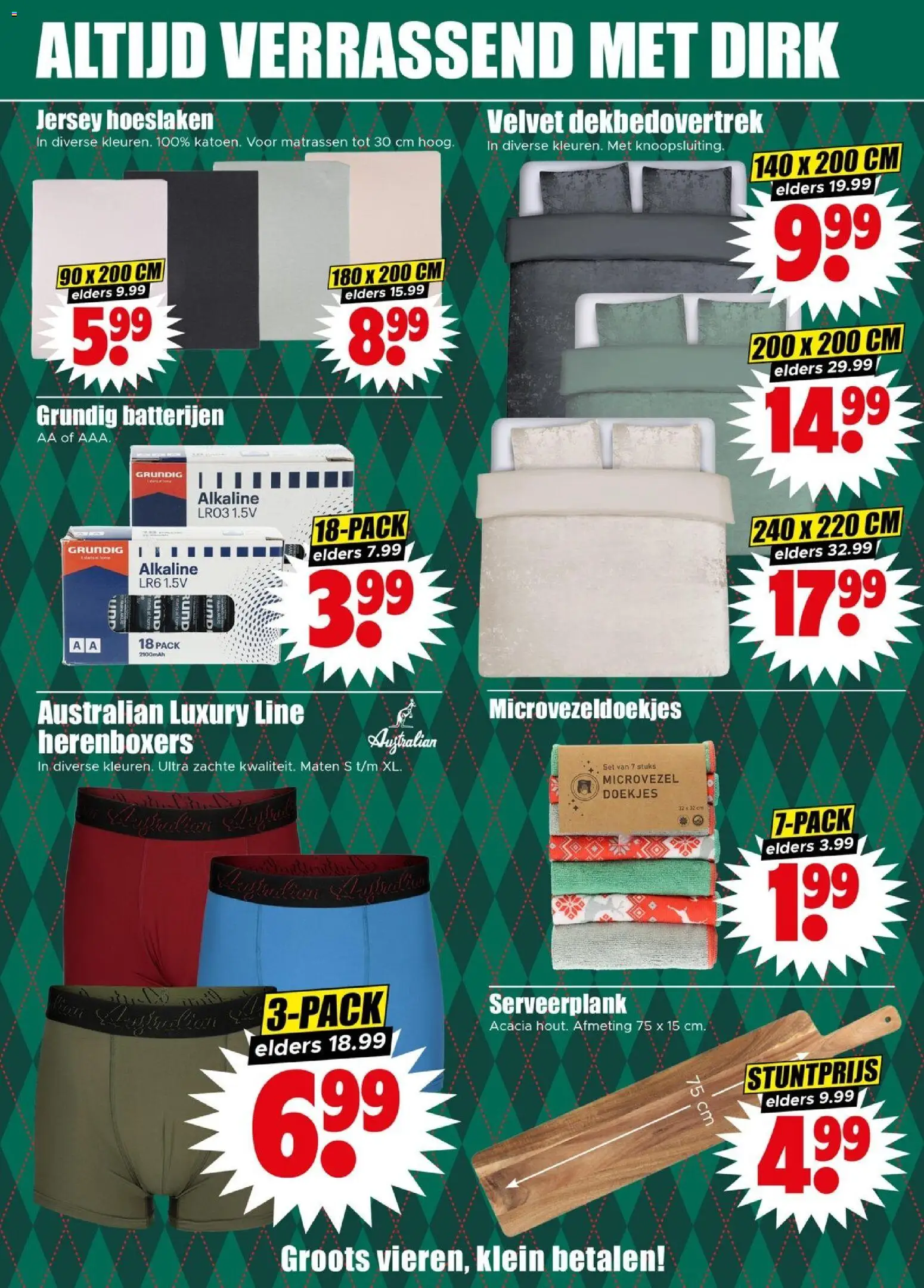 {H1} | Pagina: 40 | Producten: Herenboxers, Ostyalap, Batterijen