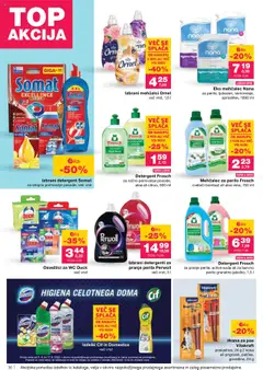 Novi Mercator katalog ponudbe – veljaven od 11.09.2025 | Stran: 38 | Izdelki: Hrana za pse, Kos, Mehcalec za perilo, Detergent