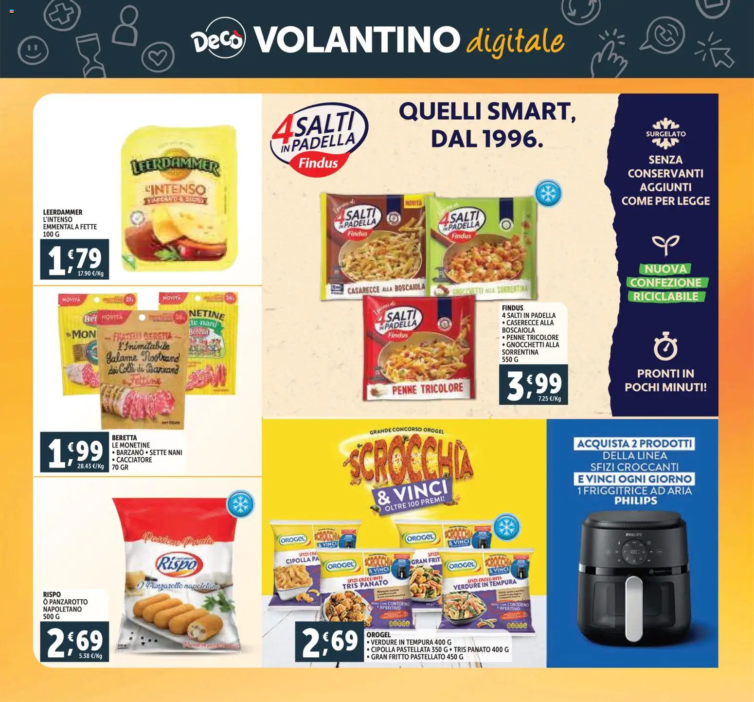 Volantino Decò del 20.11.2025 | Pagina: 23 | Prodotti: Tè, Padella, Friggitrice, Gnocchetti