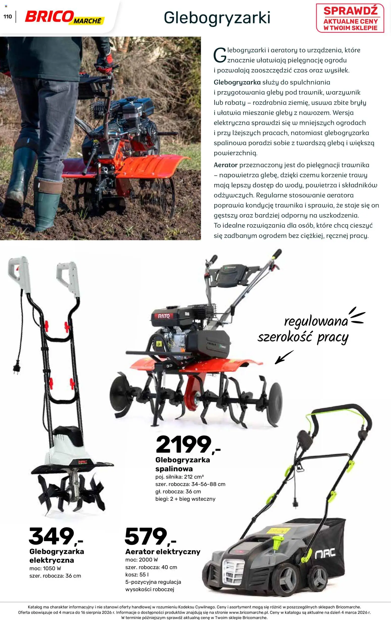 Brico Marché gazetka - Wiosna od 04.03.2026 | Strona: 110 | Produkty: Trawy, Kosz