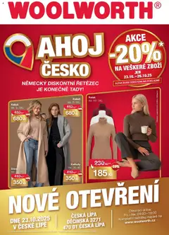 Náhled letáku Woolworth leták - Česká Lípa od 23.10.2025