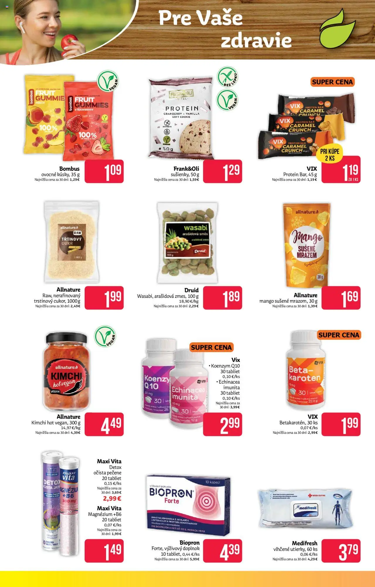Teta drogerie leták │ platný od 04.08.2025 | Strana: 12 | Produkty: Protein, Mango