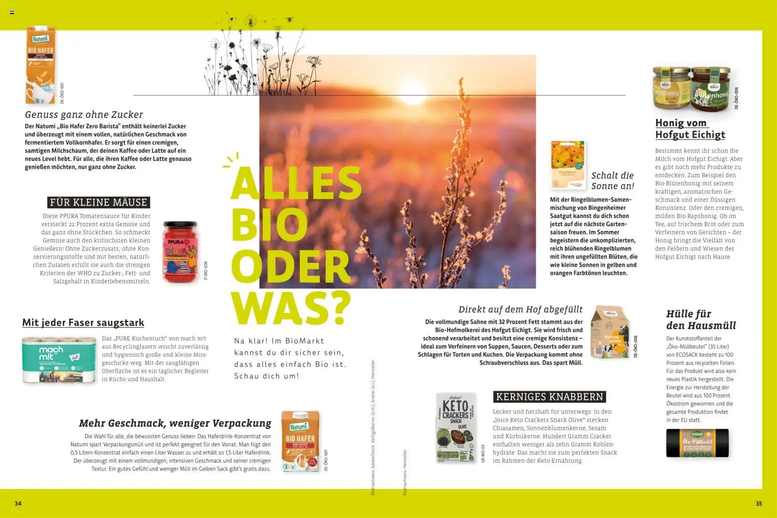 Denns BioMarkt  KREO Magazin gültig ab 16.01.2026 | Seite: 18 | Produkte: Zucker, Hülle, Milch, Kaffee