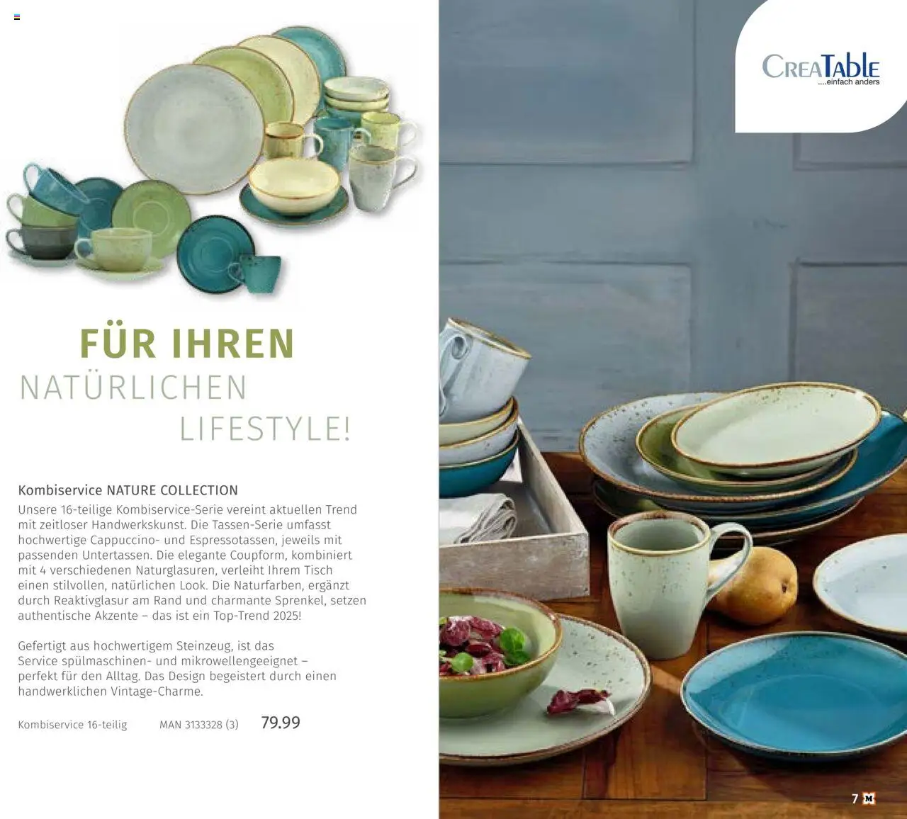 Müller Haushaltskatalog – gültig ab 03.10.2025 | Seite: 7 | Produkte: Tisch