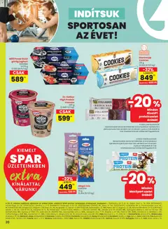 Spar - Extra ajánlat - amely érvényes a következő dátumtól: 02.01.2026