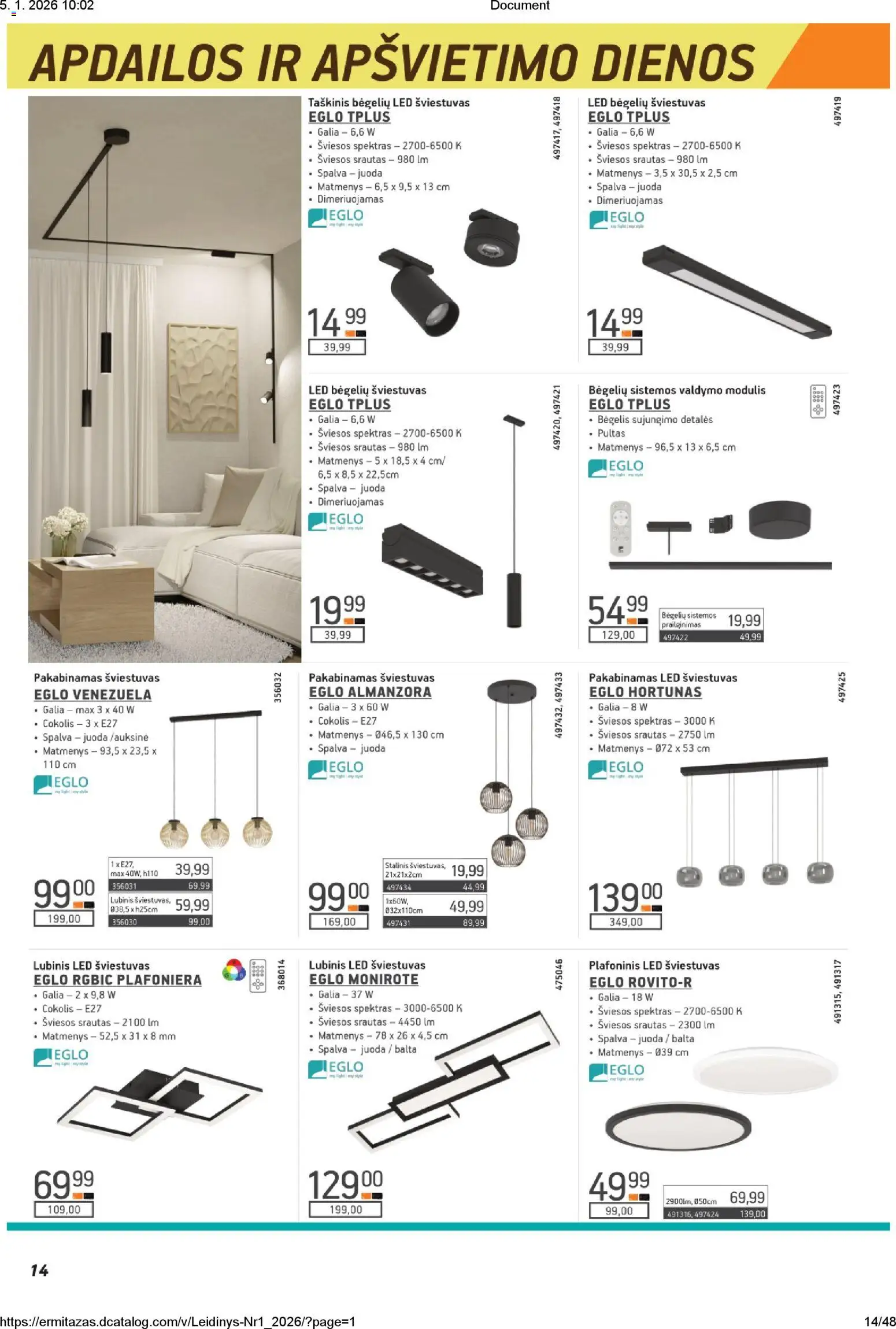 ERMITAŽAS akcijos nuo 05.01.2026 | Puslapis: 14