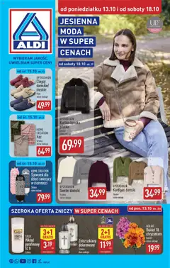 Pogląd oferty "Aldi Gazetka - Artykuły przemysłowe i tekstylia" - ważna od 13.10.2025