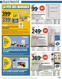 Brico E.Leclerc - Prévisualisation de Brico E.Leclerc catalogue valide à partir de 21.10.2025 | Page: 13