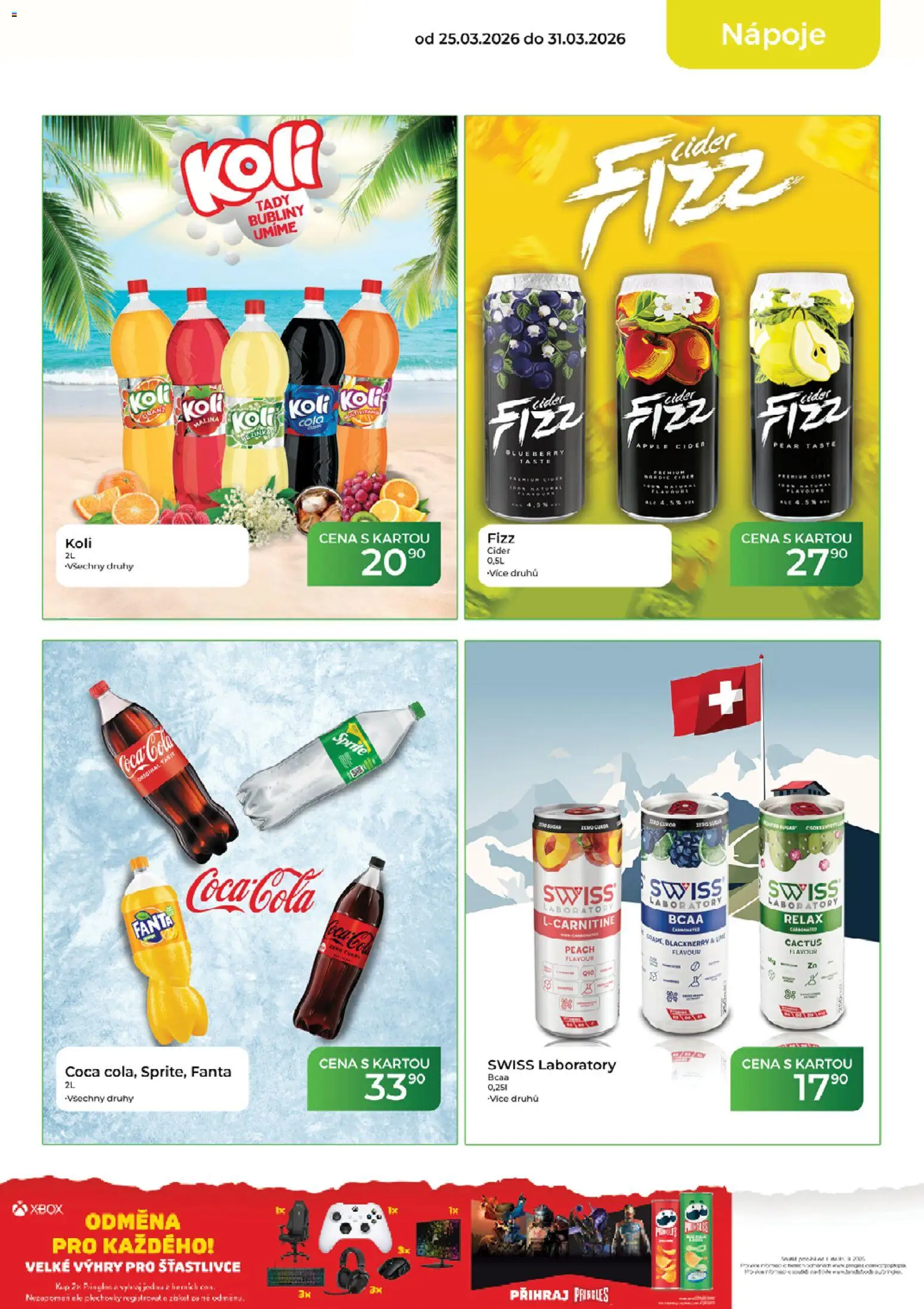 Tamda Foods leták od 25.03.2026 | Strana: 15 | Produkty: Pringles, Cider, Xbox, Cola
