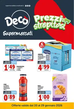 Anteprima del volantino Decò Supermercati - Foggia catalogo valido a partire dal 20.01.2026