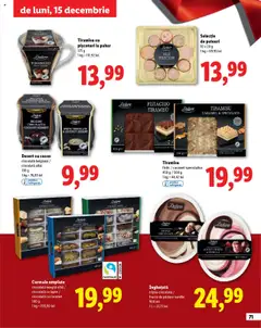 Ofertele Lidl valabile de la 23.10.2025 | Pagină: 71 | Produse: Pate, Fistic, Înghețată, Fructe