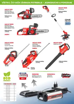 Hecht leták platný od 19.02.2026 | Strana: 57 | Produkty: Reťazová píla, Píla, Nabíjačka