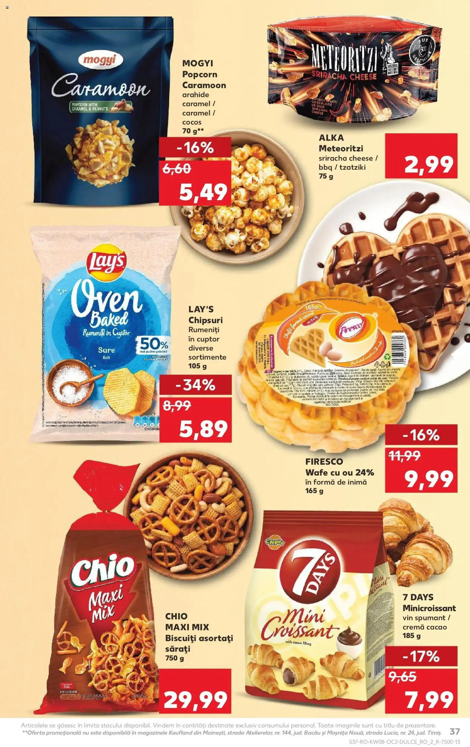 Noul catalog Kaufland – valabil de la 18.02.2026 | Pagină: 37 | Produse: Cuptor, Vin, Chipsuri, Cacao