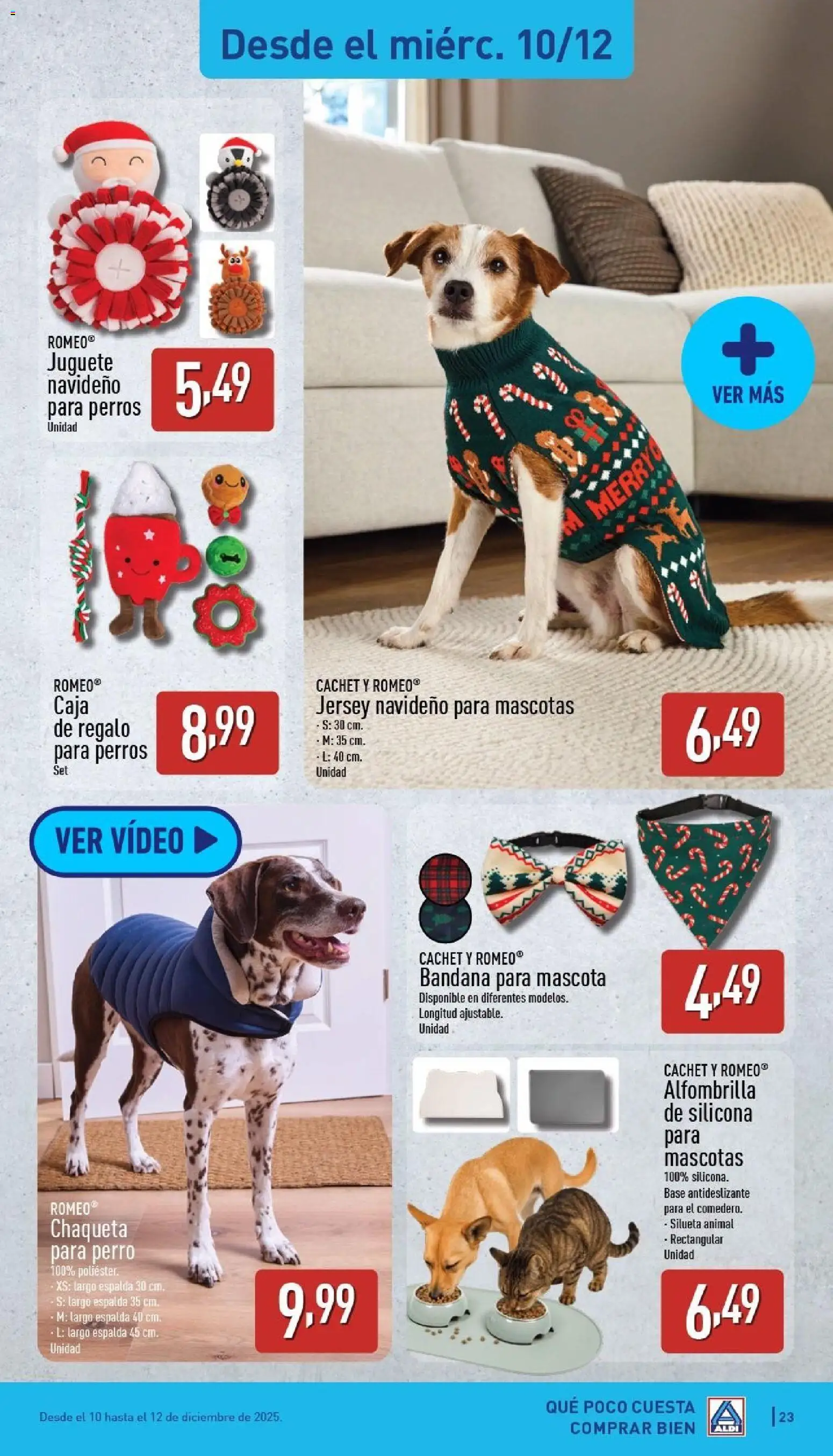 Aldi folleto Canarias │ válido desde el 08.12.2025 | Página: 23 | Productos: Chaqueta, Alfombrilla, Video, Caja