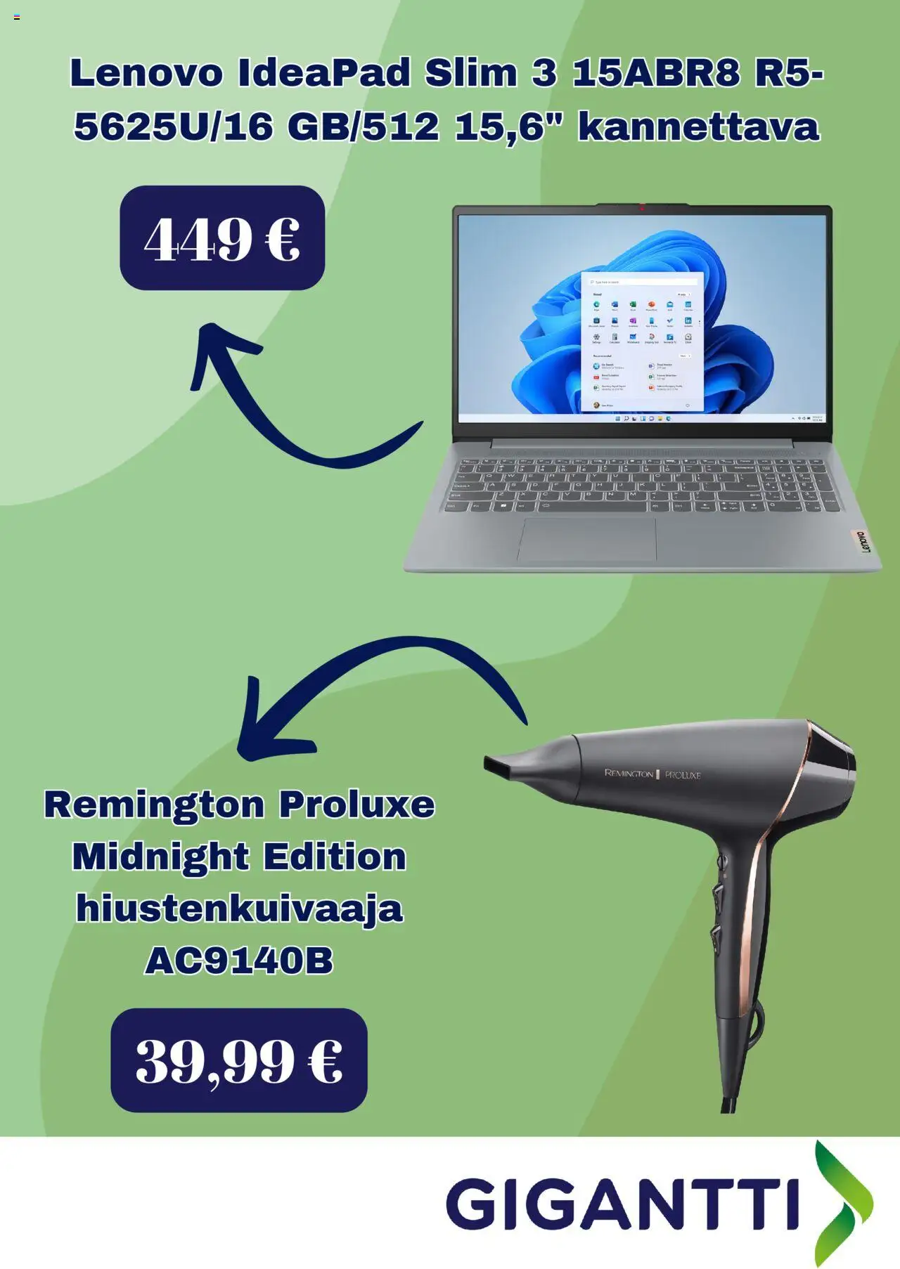 Gigantti - Black Friday – voimassa 09.09.2025 alkaen | Sivu: 4 | Tuotteet: Hiustenkuivaaja