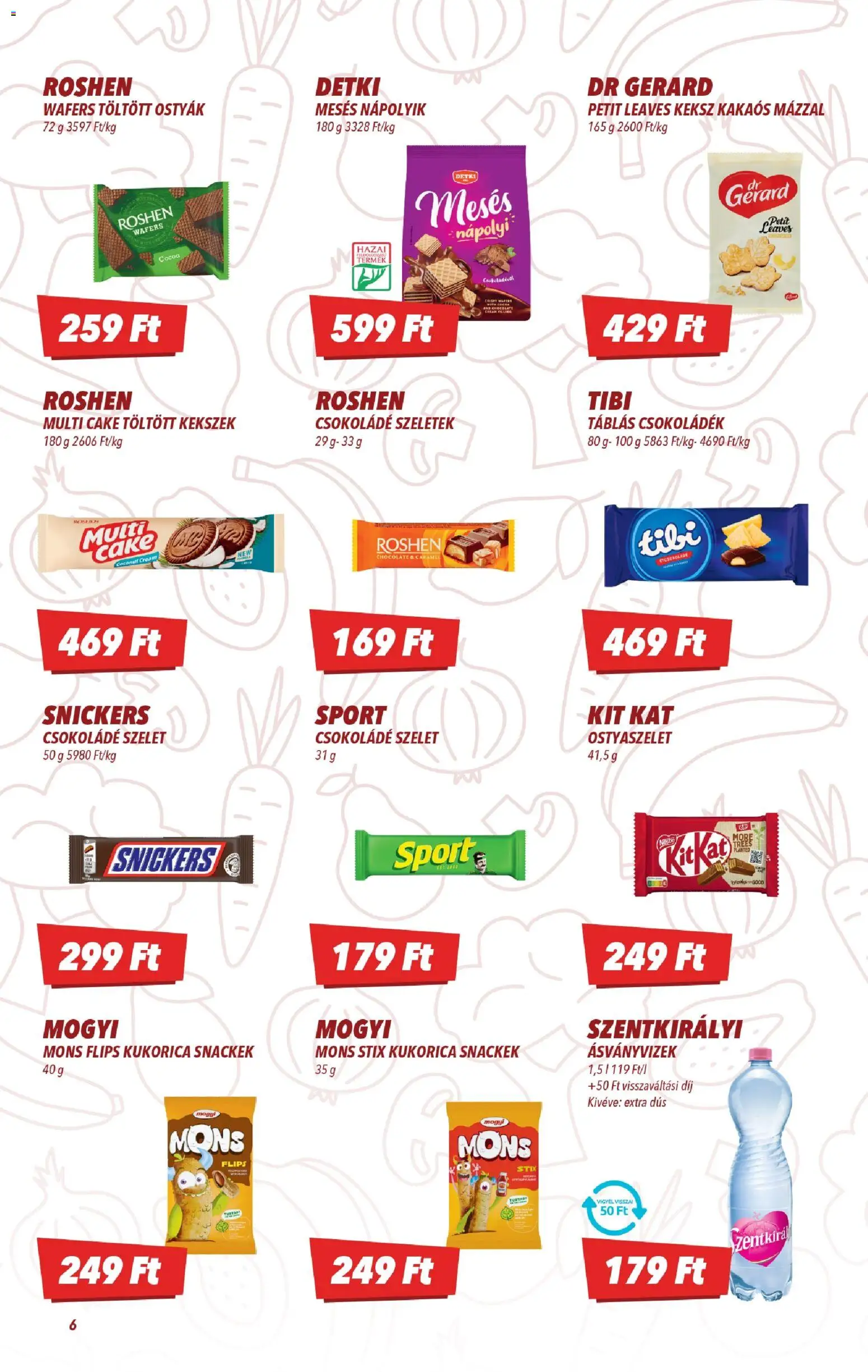 CBA akciós ujság - amely érvényes a következő dátumtól: 12.02.2026 | Oldal: 6