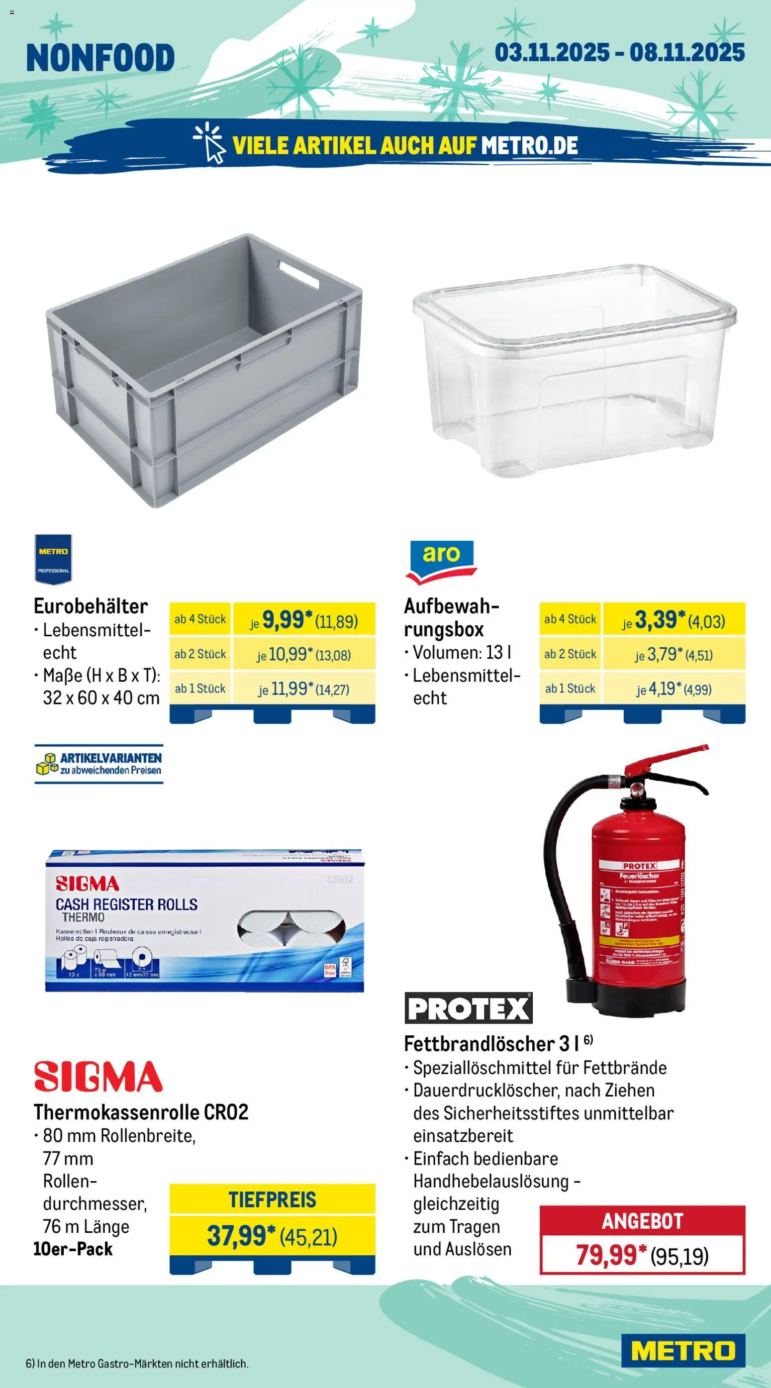 Metro - Black Friday – gültig ab 03.11.2025 | Seite: 22 | Produkte: Tisch