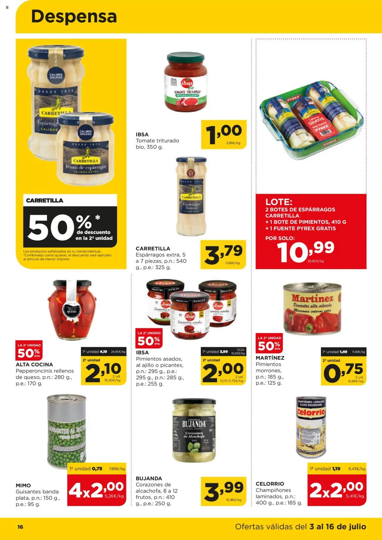 Alimerka folleto Asturias │ válido desde el 03.07.2025 | Página: 17 | Productos: Νερό καρύδας, Cocina, Tomate triturado