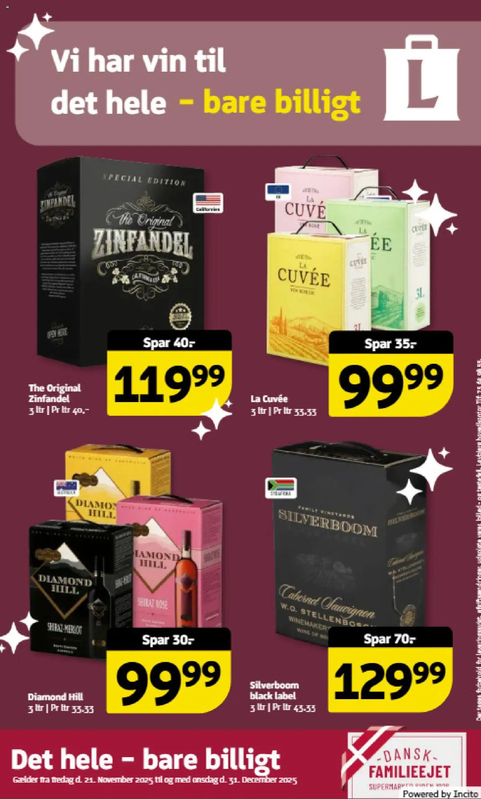 Løvbjerg tilbudsavis – gyldig fra 21.11.2025 | Side: 10 | Produkter: Vin