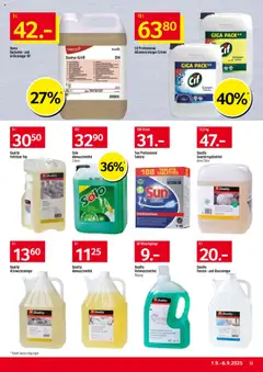 Prodega Aktionen ab 01.09.2025 | Seite: 33 | Produkte: Geschirrspülmittel, Top, Grill, Creme