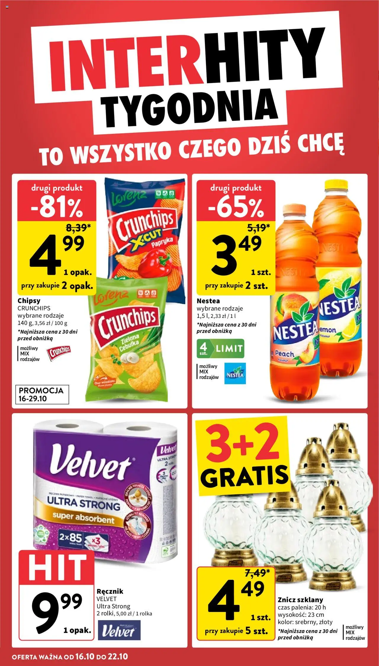 Intermarche Gazetka od 16.10.2025 | Strona: 6 | Produkty: Chipsy, Papryka