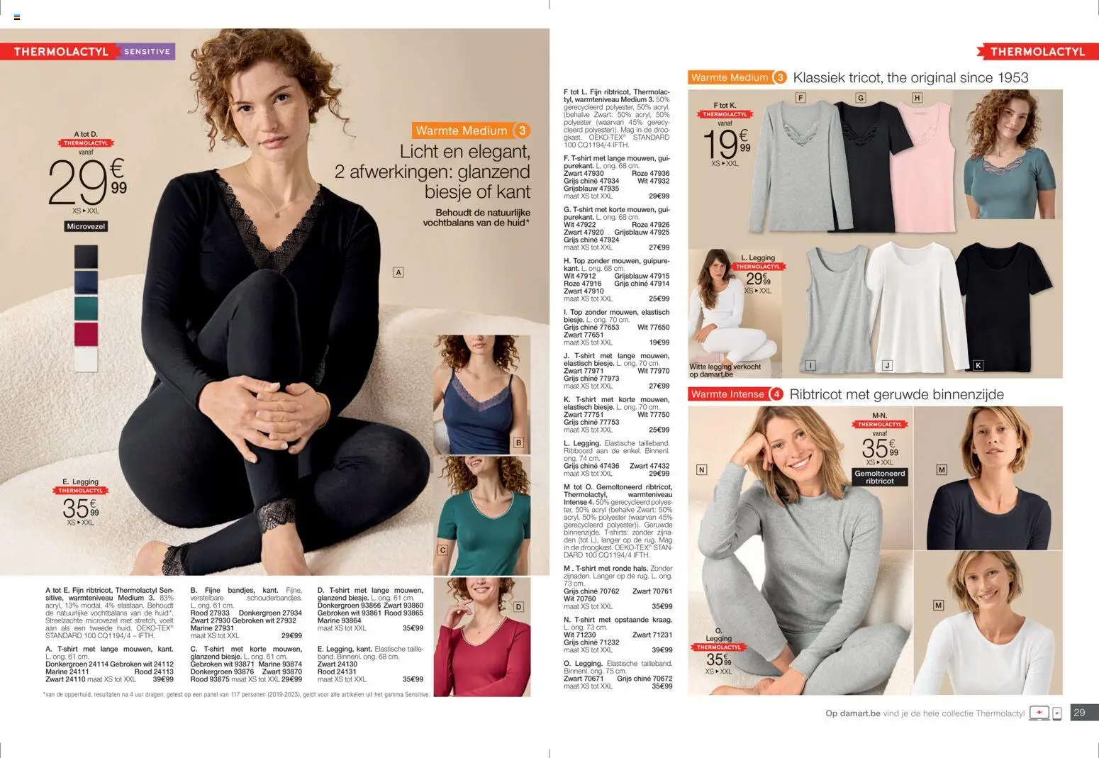 {H1} | Pagina: 15 | Producten: Legging