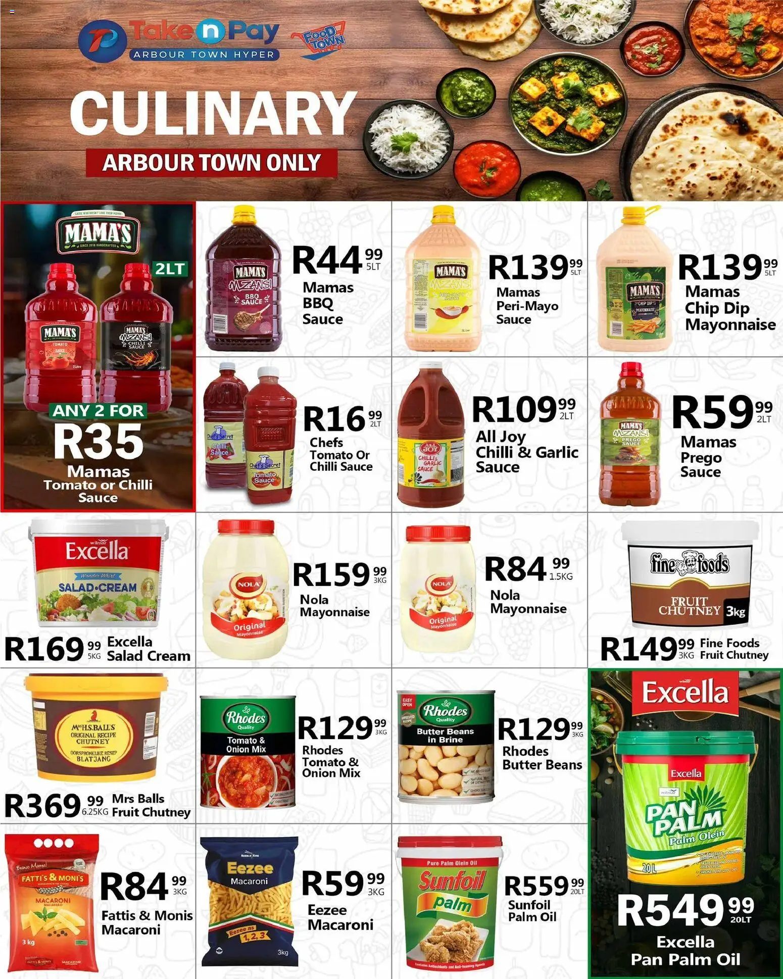 New Take n Pay catalogue – valid from 20.04.2026 | Page: 37 | Products: Tomato sauce, Salad, Mayonnaise, Sauce
