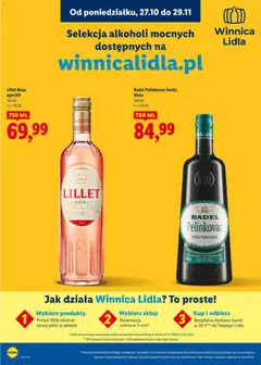 Pogląd oferty "Lillet Rose, aperitif, 750 ml aperitif" - ważna od 27.10.2025 | Strona: 25