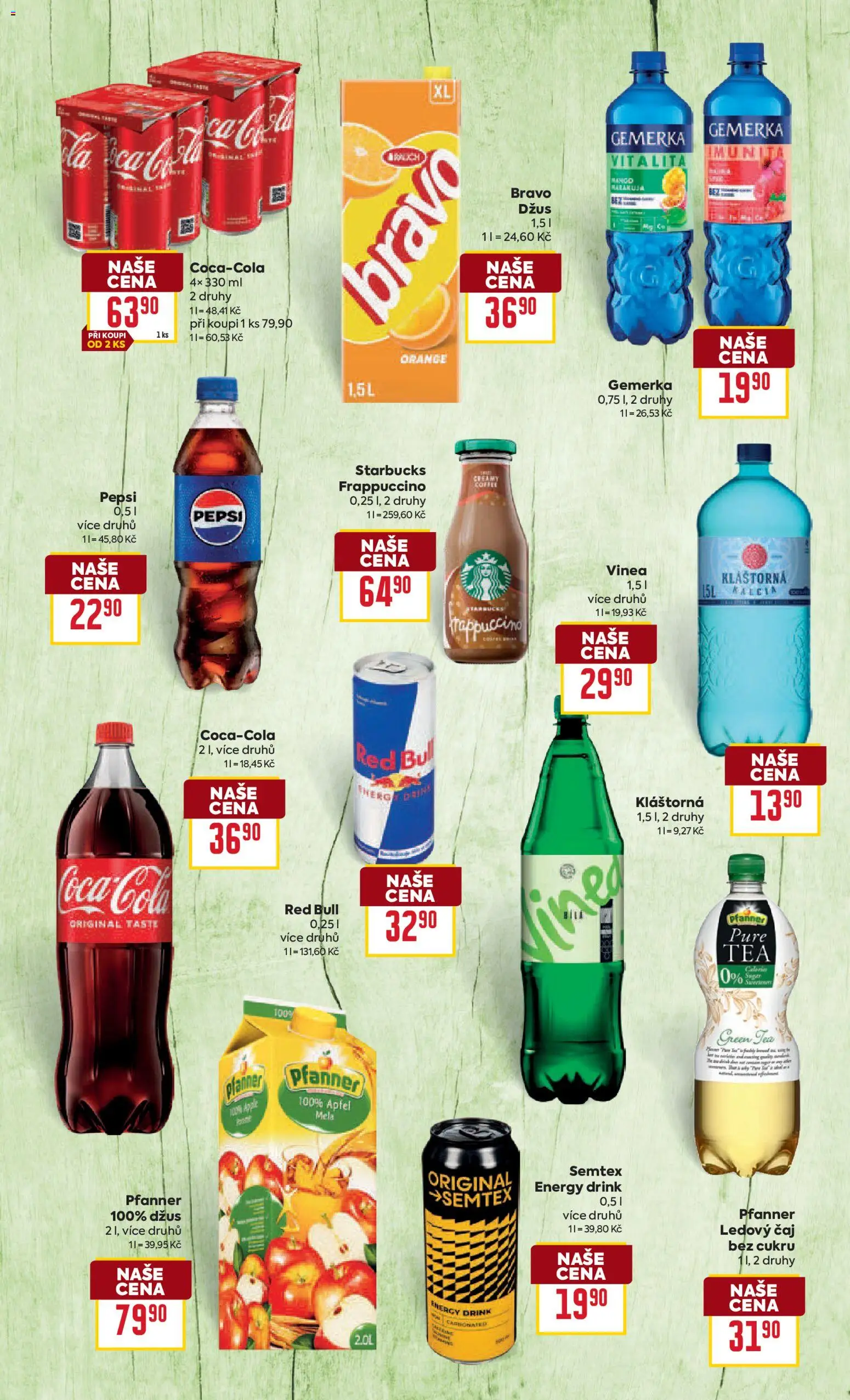 Billa leták - Grilování  od 07.04.2026 | Strana: 23 | Produkty: Starbucks, Džus, Pepsi, Energy drink